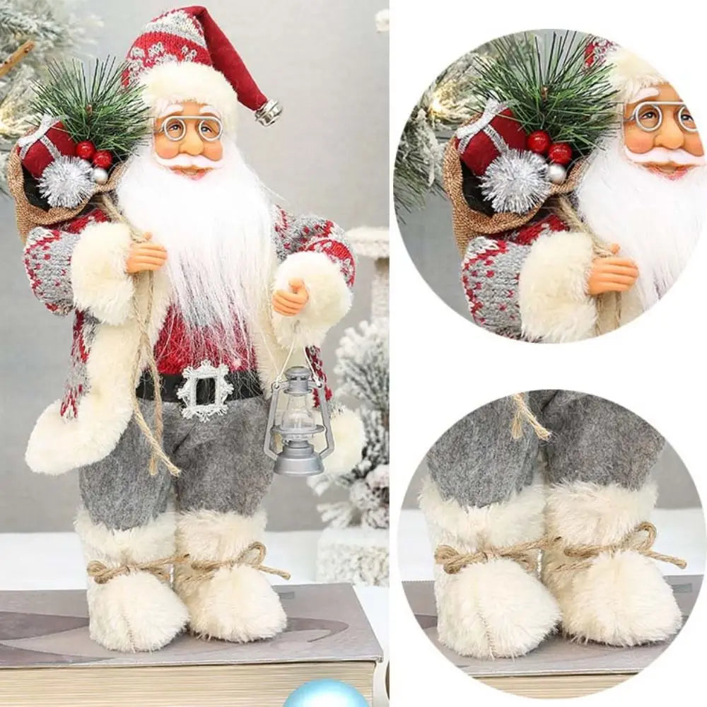 Boneco Papai Noel estatueta de papai Noel boneca de papai artesanato 30CM*18CM*10CM
