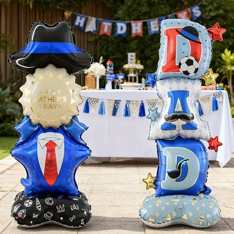 Balões de alumínio grandes para o Dia dos Pais Dia dos Pais, itens de decoração