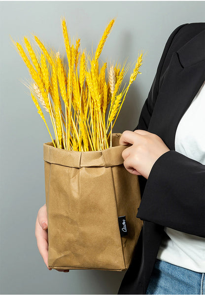 Saco De Papel Kraft Legumes Alimentos Geladeira Cozinha Fruta Decoração Sacos