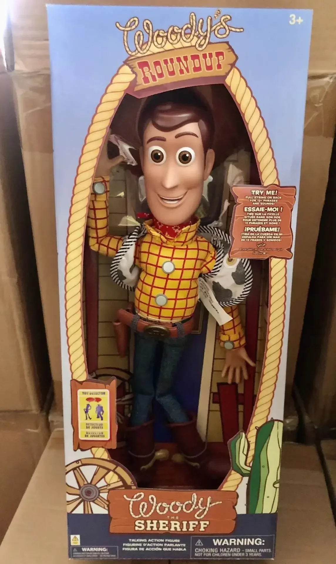 Boneco Vinil Woody Toy Story Lider Brinquedos