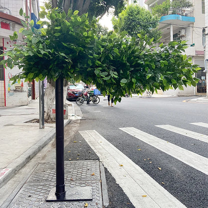 Árvore Flor Artificial Simulação de pouso de cerejeira artificial, enfeites florais e grande