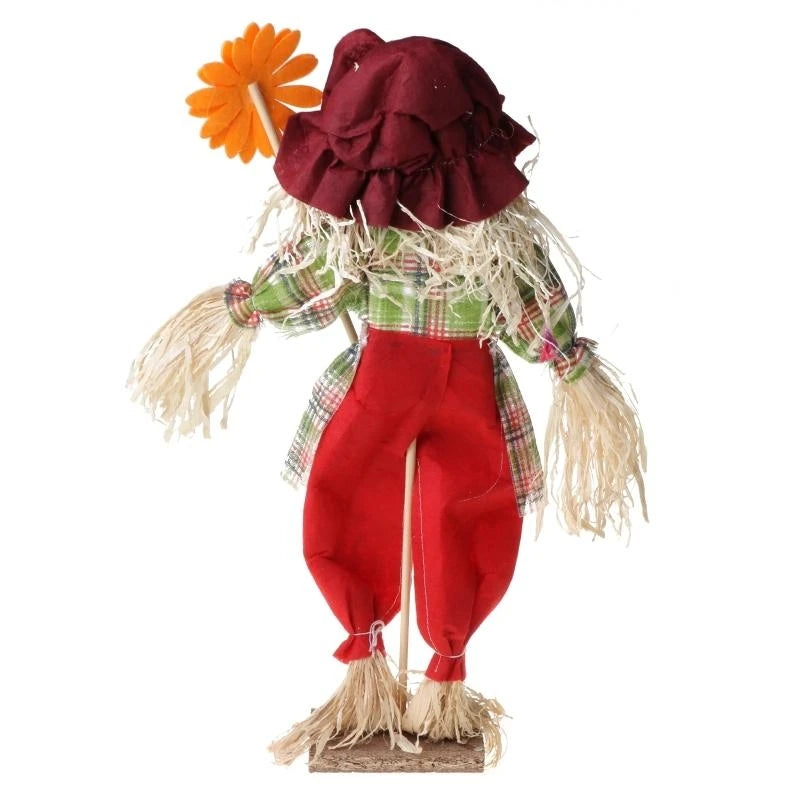 Kit Boneco Espantalho Decorativo Para Festa Junina - Januário E Lindinha 37cm - 1 Un.