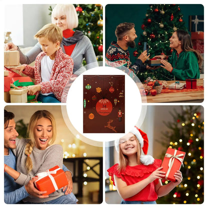 Calendário Advento Decorativo Faça Você Mesmo Seus Calendários do Advento Caixa