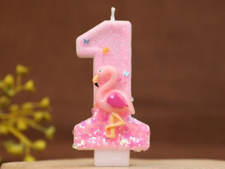 Velas de aniversário, velas numéricas para bolos de aniversário com borboleta e velas