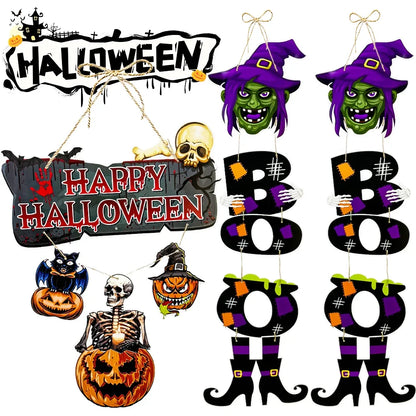 Decoração de Halloween - Conjunto de 1 peças de decoração Halloween castelo fantasma
