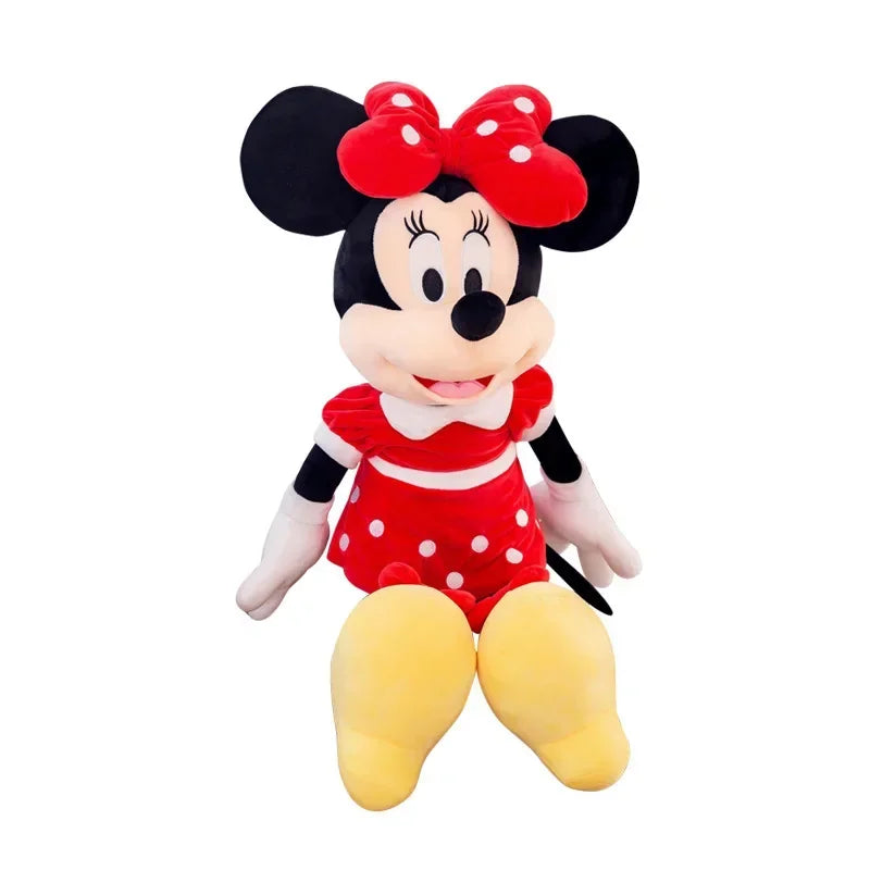 Mickey e Minnie Pelúcia Infantil Disney Mickey Mouse com Mecanismo de Luz