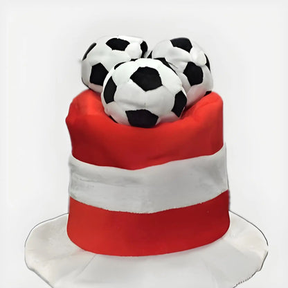 Chapéu Copa do Mundo Chapéu de fã de futebol divertido boné colorido para festa em bar