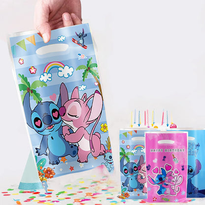 Itens lilo & stitch personalizados Saquinhos Surpresa Aniversário Disney Stitch & Angel