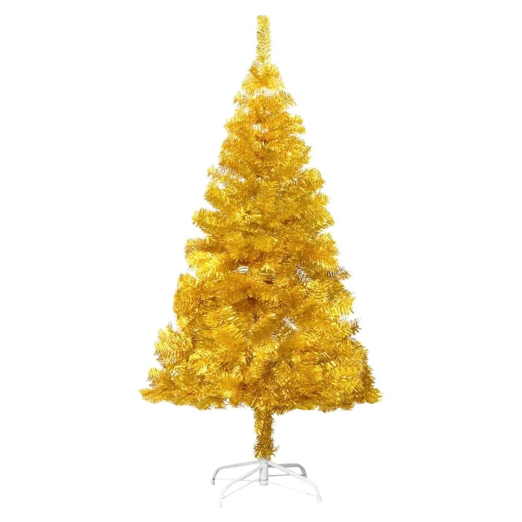 Árvore de Natal variação artificial, pinheiro de Natal colorido em PVC com suporte de metal