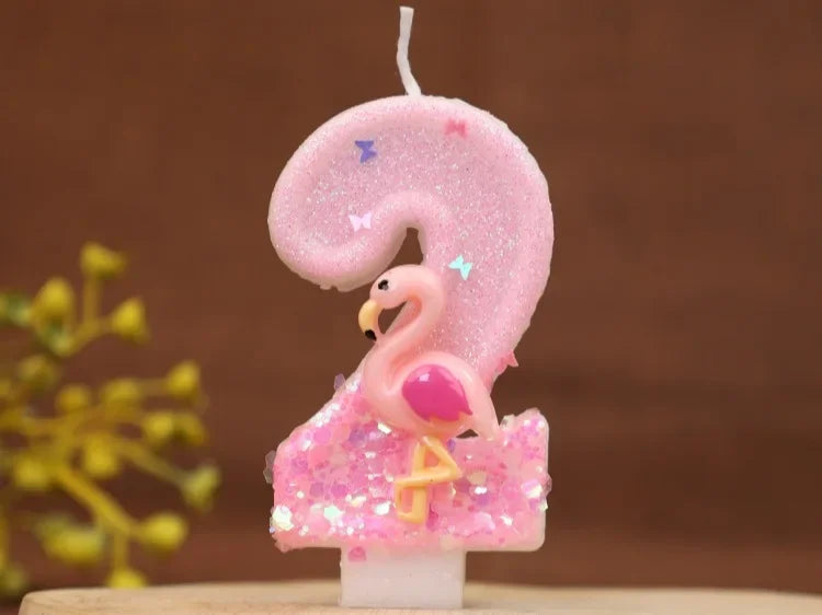 Velas de aniversário, velas numéricas para bolos de aniversário com borboleta e velas