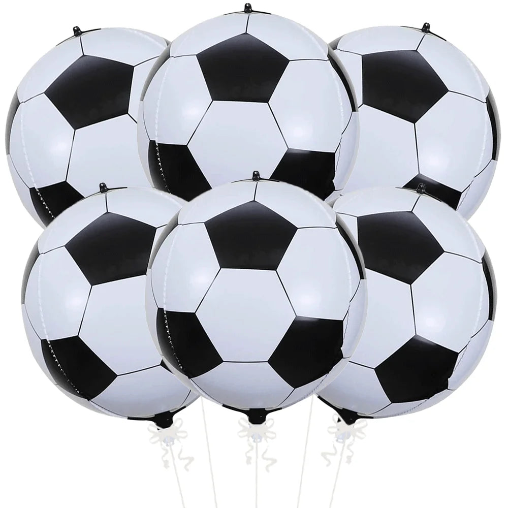 Balão de Futebol Copa do Mundo Camisa, Preto, Pacote com 6, Balão em Formato de Camisa