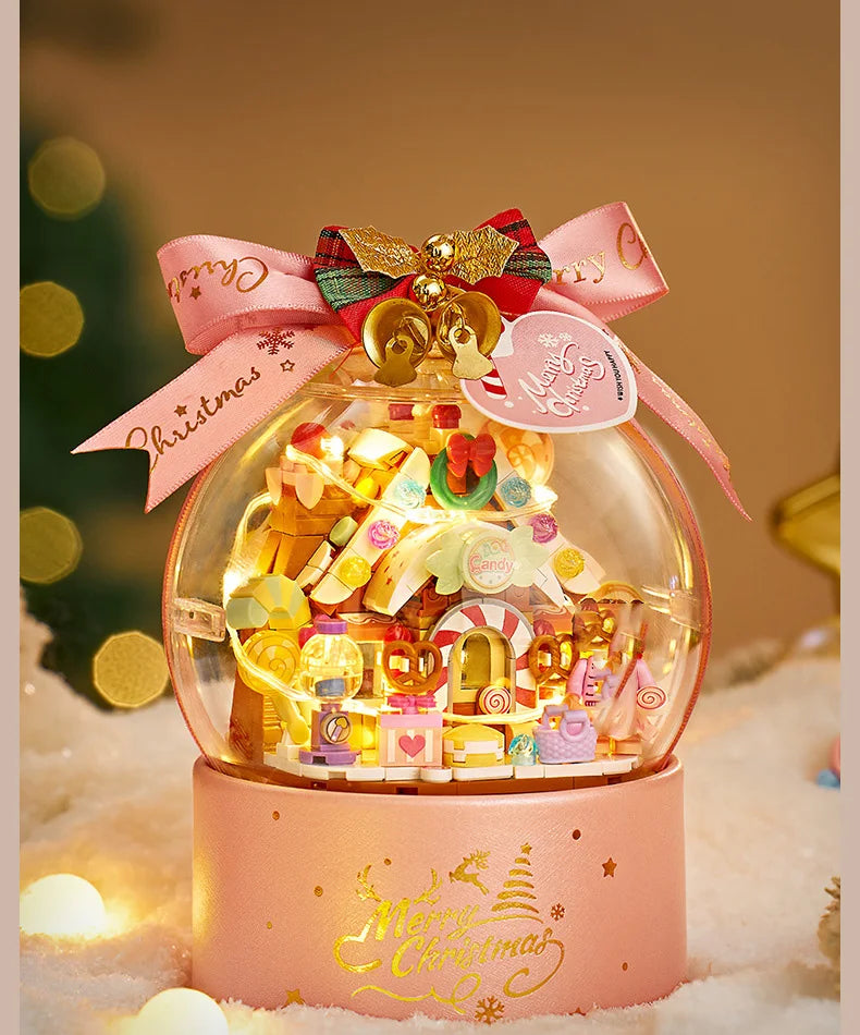 Globo De Neve De Natal, Estatueta De Casa De Vila