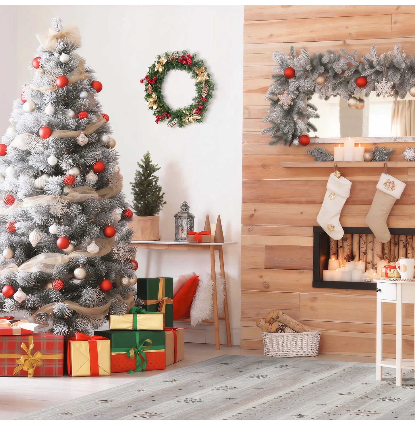 Guirlanda De Natal Enfeite De Guirlanda De Natal Decoração De Natal Decoração Pendurada