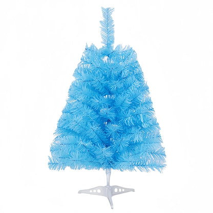 Mini Árvore de Natal Cinza/Branco 45cm/60cm (Entre 35 e 70 Galhos) Pinheiro Artificial