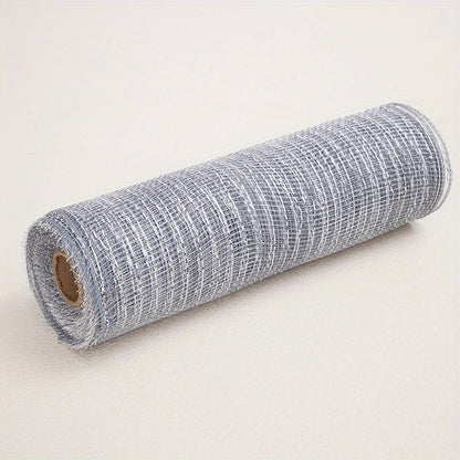 Decoração  malha 25,4 cm x 9 metros cada rolo, conjunto Robbin de malha metálica