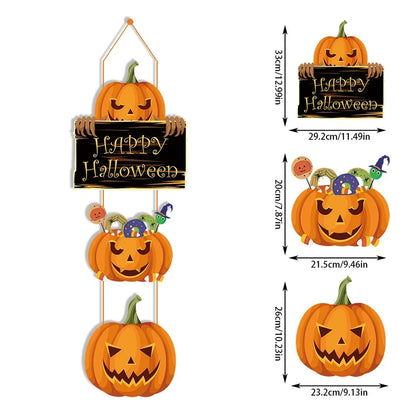 Decoração de Halloween - Conjunto de 1 peças de decoração Halloween castelo fantasma