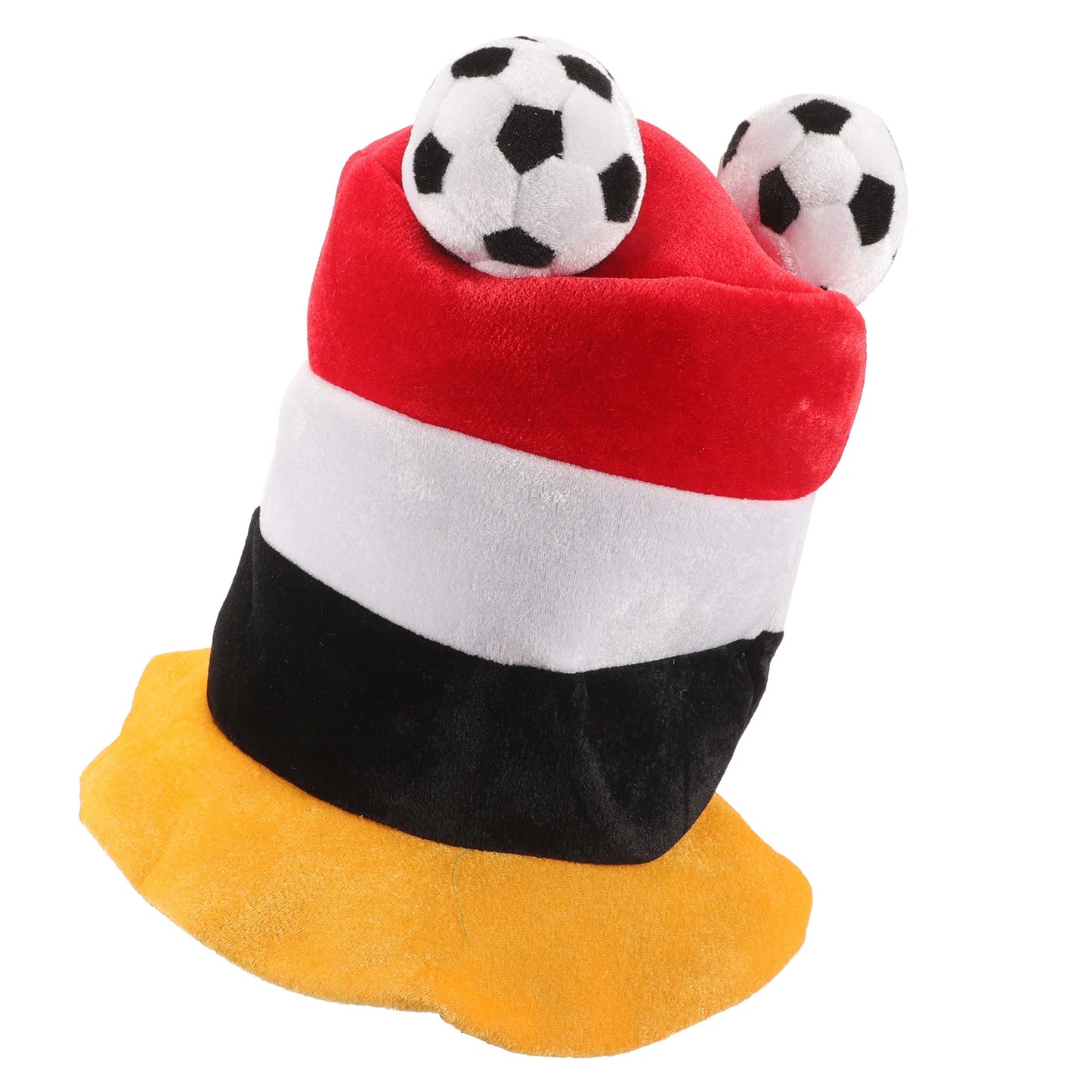 Chapéu de futebol boné de futebol, boné de futebol para copa, competições esportivas