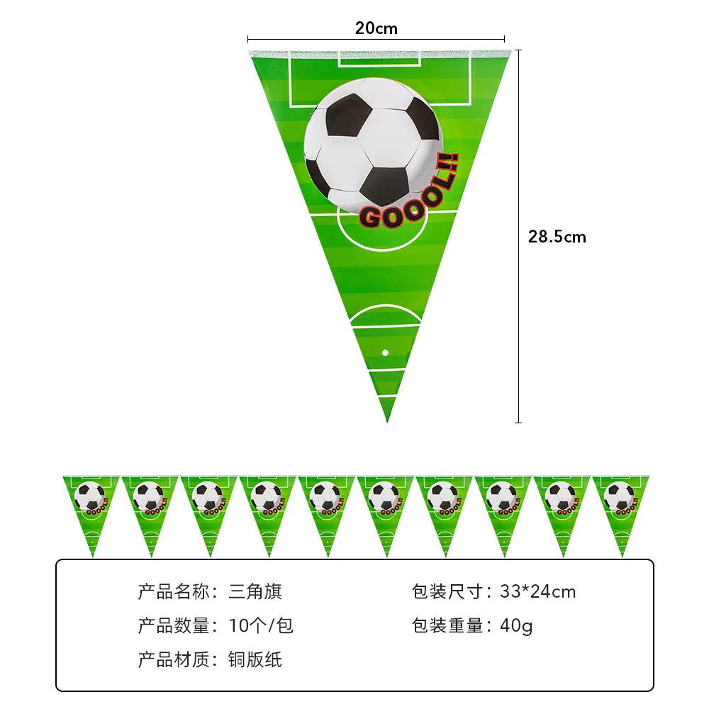 Balões Copa do Mundo Conjunto de balões de festa de futebol, campeonato e balões troféu