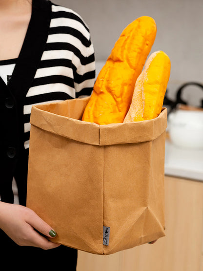 Saco De Papel Kraft Legumes Alimentos Geladeira Cozinha Fruta Decoração Sacos