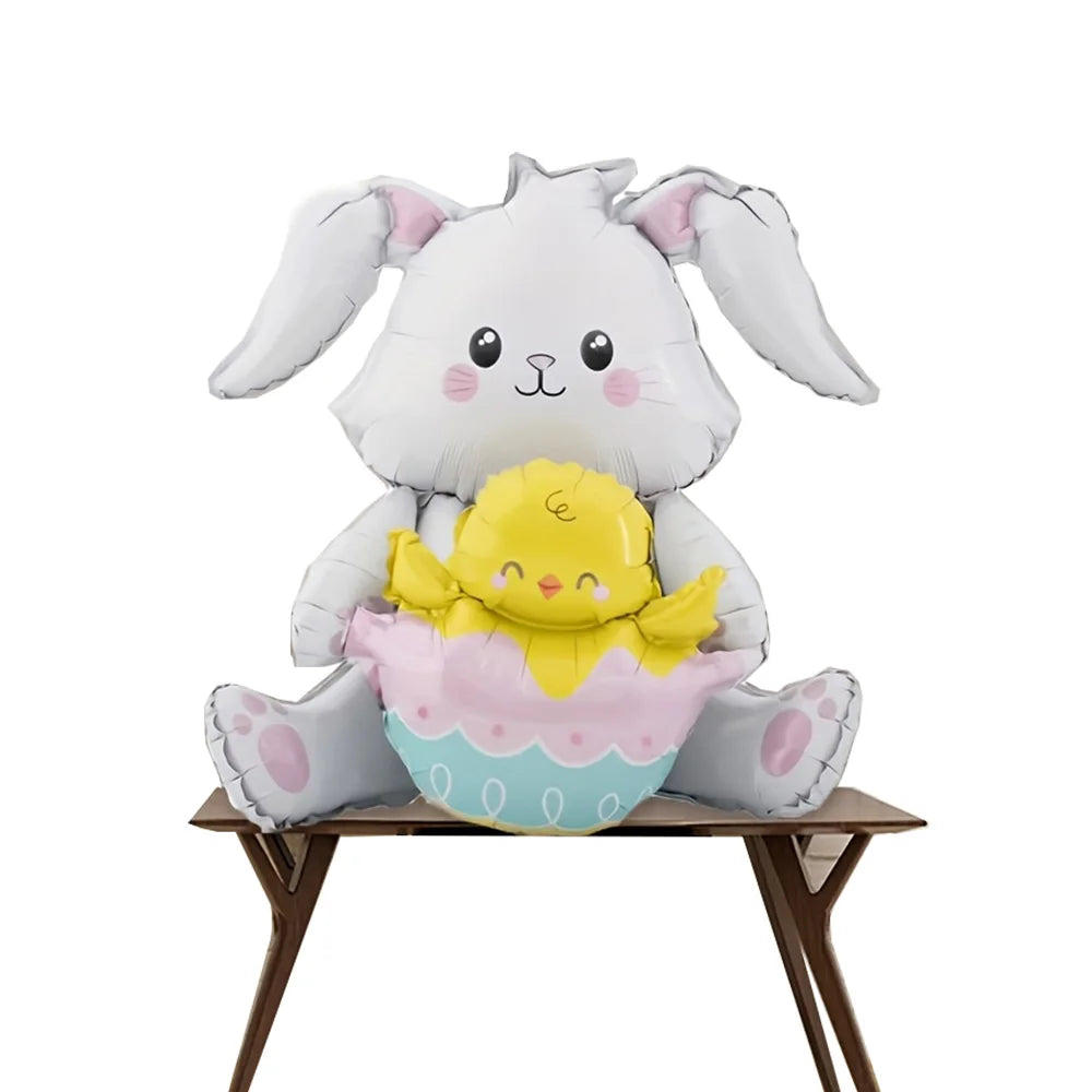 Balão De Páscoa, Filme De Alumínio, Balão De Coelho Em Pé