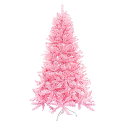 Árvore de Natal variação artificial, pinheiro de Natal colorido em PVC com suporte de metal