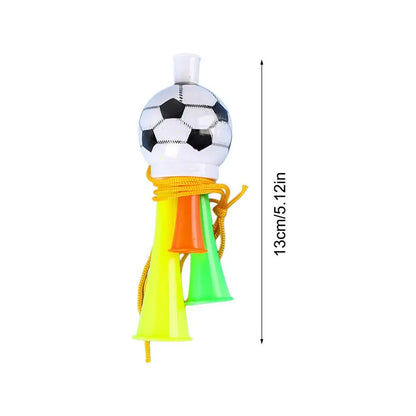 Vuvuzela Copa do Mundo Buzina de futebol Vuvuzela, conjunto de 3 buzinas ar comprimido