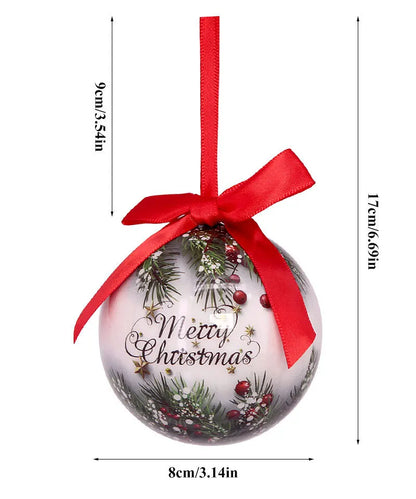 Bola de Natal para Lembrancinhas de Festa 1 Peças de Enfeites Bola Natal Lembrancinhas