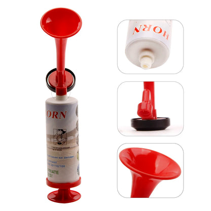 Buzina Copa do Mundo Buzina de ar extremamente alta portátil com bomba ar festa futebol