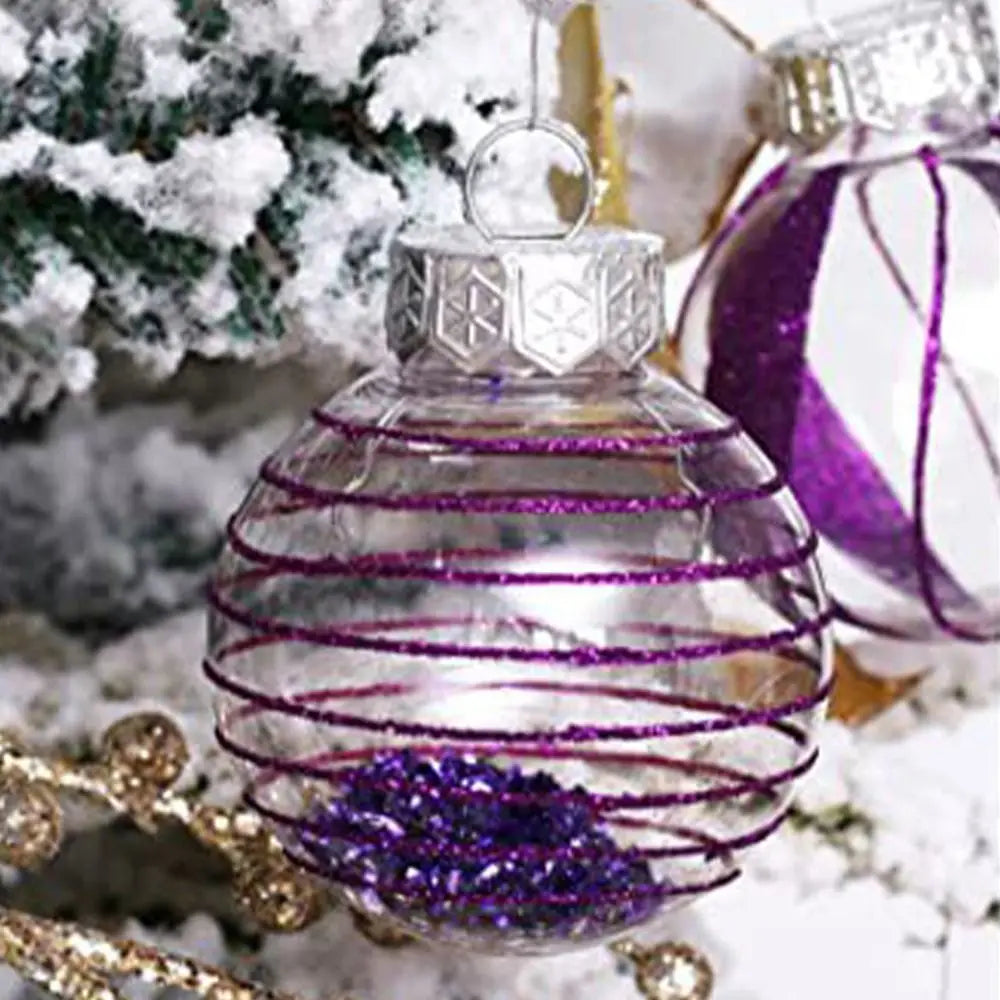 Bola de Natal para Pendurar, Conjunto de 30 Bolas Decorativas de 31cm*12.2 Pol. Natal