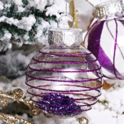 Bola de Natal para Pendurar, Conjunto de 30 Bolas Decorativas de 31cm*12.2 Pol. Natal