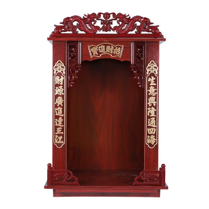 Prateleira de Altar de Buda Deus da Riqueza Oferecendo Mesa para a Mesa Caixa Incenso
