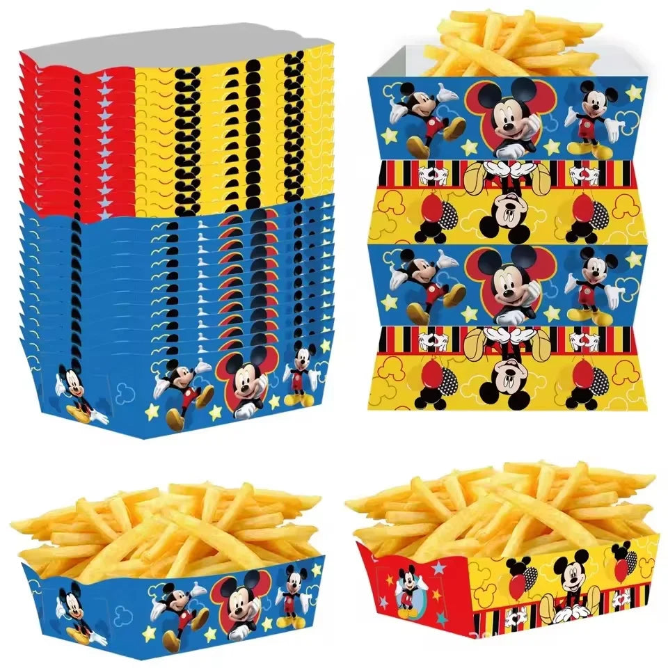 Kit festa aniversário mickey e minnie Decoração Festa Aniversário Infantil Painel + Displays