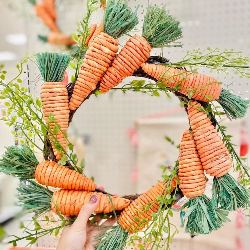 Cenoura de Páscoa decorações de cenoura de páscoa - ornamentos artificiais de cenoura