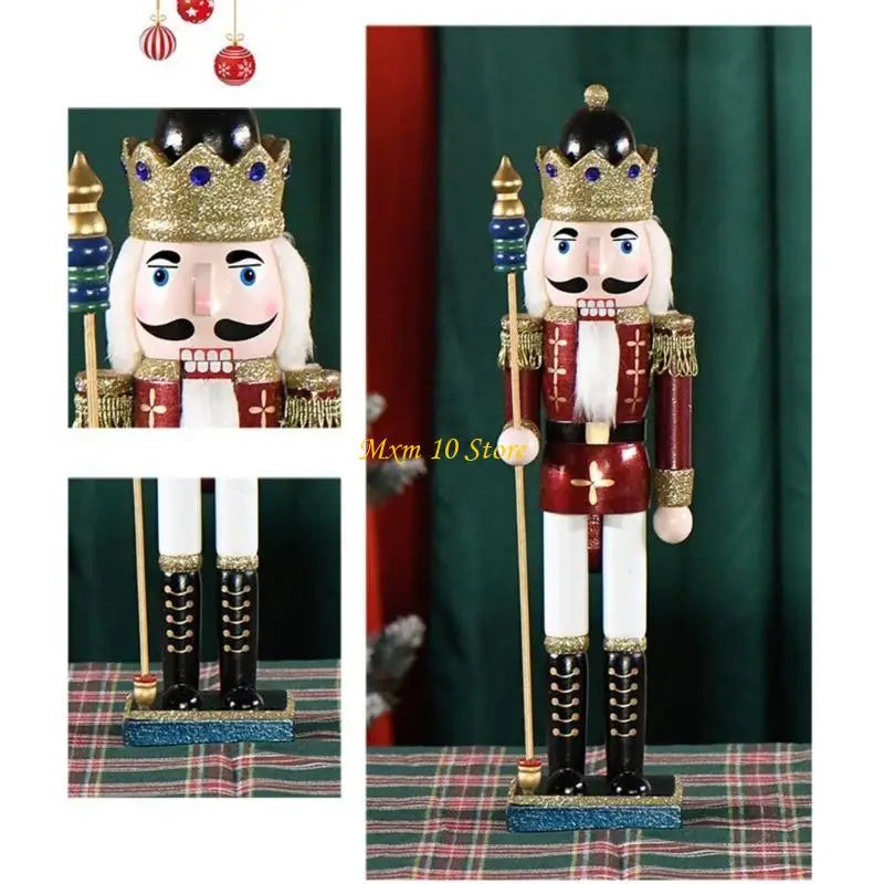 Quebra-nozes de bonecos de quebra-nozes de madeira de 15 polegadas da Store decoração