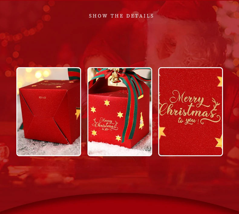Caixas de Presente de Natal, Caixas de Embalagem, Caixas de Decoração da Véspera Natal