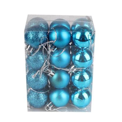 Bola de Natal Pacote De 24 Unidades Enfeites De Bolas De Natal Mini Enfeites Bola De Natal