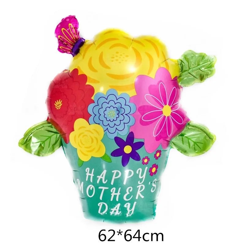 Balões para o Dia das Mães, Balões "Te Amo Mãe" para Decoração de Festas Dia das Mães