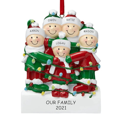 Porta-Retrato Árvore de Natal Enfeite de Natal Personalizado em Formato de Porta-Retrato 7.8cm*7.7cm