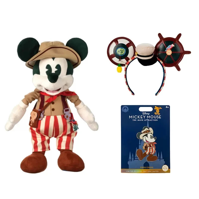 Disney Mickey Mouse Atração principal Edição Limitada Série 41cm Pelúcia Macia