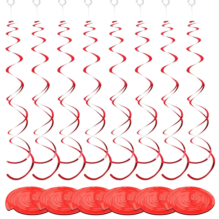 Decorações de redemoinho para pendurar no carnaval - máscara coroa carnaval pendurada