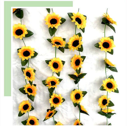 Festa Junina girassol artificial de 1 peças, flores de girassol de látex com toque real falso