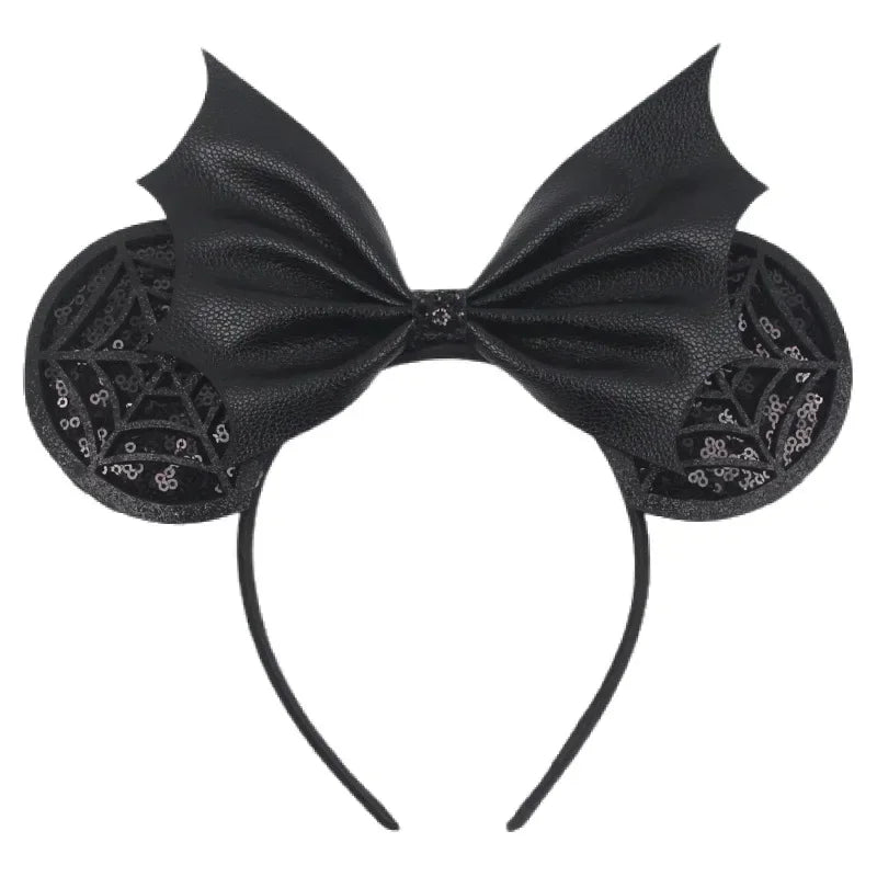 Tiaras Acessórios Disney Conjunto de 1 tiaras com orelhas rato para o Halloween, lantejoulas