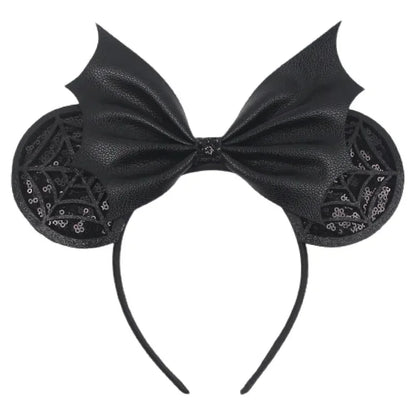 Tiaras Acessórios Disney Conjunto de 1 tiaras com orelhas rato para o Halloween, lantejoulas