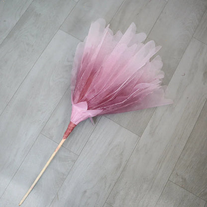 Peônia Artificial Realista , Cabeça De Flor Grande De 50 Cm , Flores Falsas Ao Ar Livre