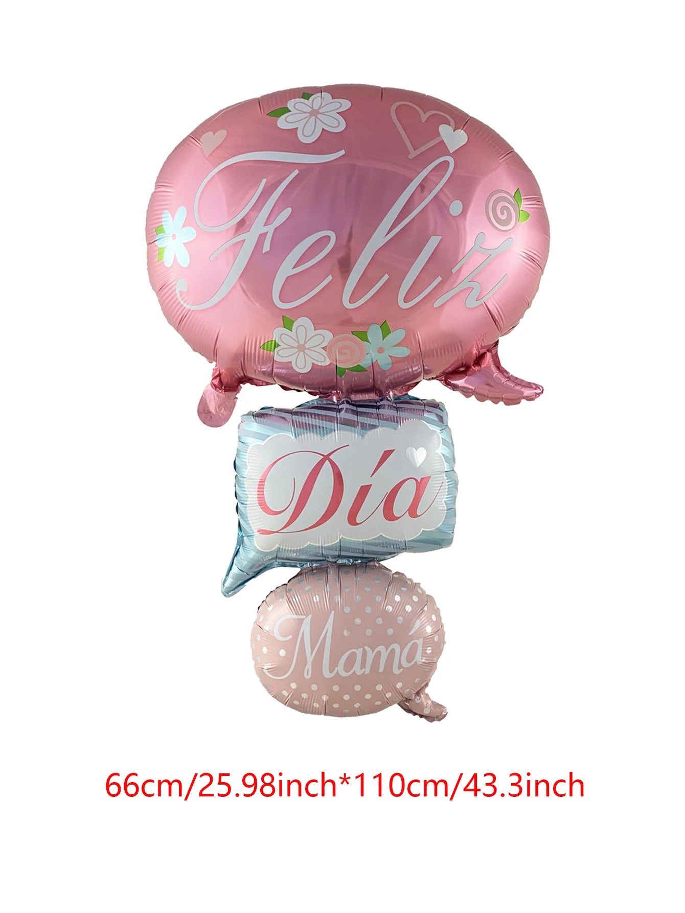 Feliz dia das mães balões de folha feliz dia mama balão decorações da mãe