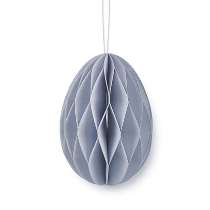 Ovo de Páscoa Decorativo 3D em Formato de Favo de Mel para Pendurar na Parede - Verde