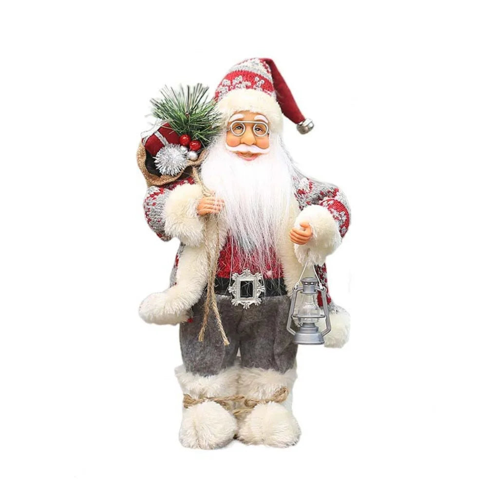 Boneco Papai Noel estatueta de papai Noel boneca de papai artesanato 30CM*18CM*10CM