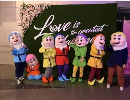 Fantasia Branca de Neve os 7 Anões E a Bruxa