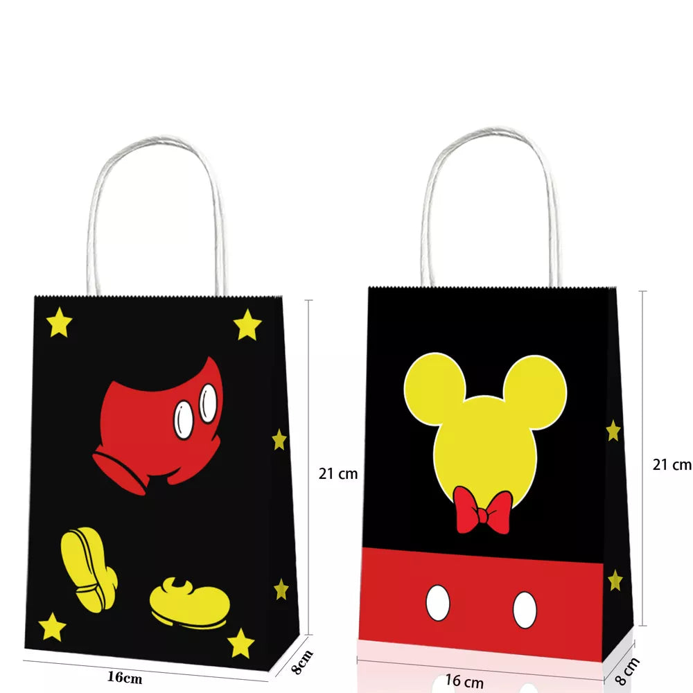 Encante-se com nossa coleção exclusiva de Sacolas Mickey Mouse! Leve a magia Disney