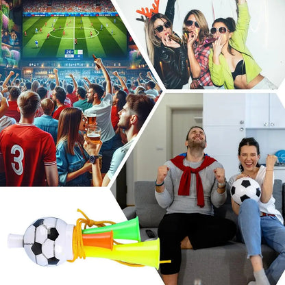 Vuvuzela Copa do Mundo Buzina de futebol Vuvuzela, conjunto de 3 buzinas ar comprimido